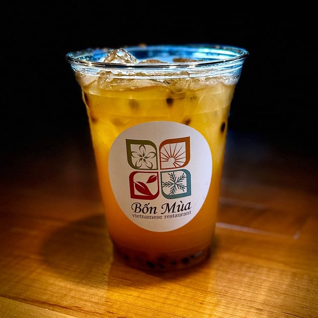 Chanh Dây - Passion fruit lemonade.